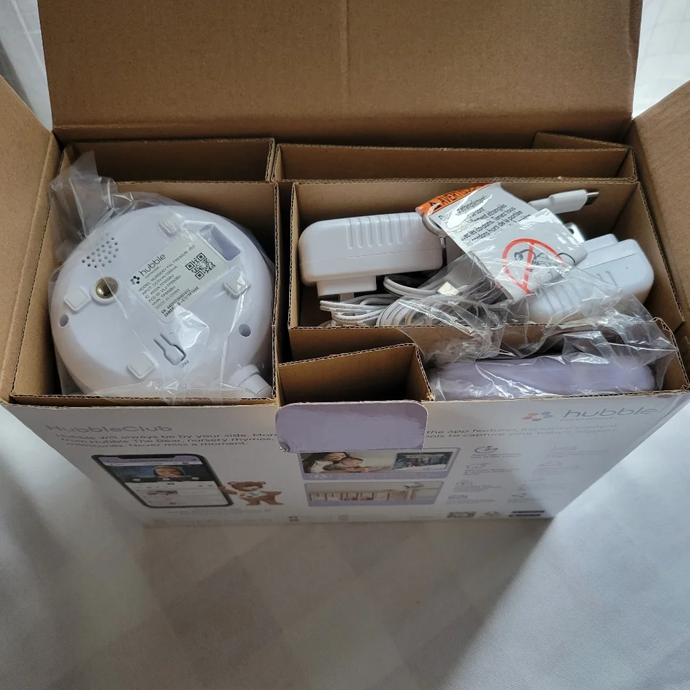 Hubble Connected Nursery Pal Link Premium Baby Monitor & Camera